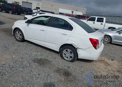 2016 Chevrolet Sonic Lt Auto from USA, damaged, VIN 1G1JC5SHXG4101926